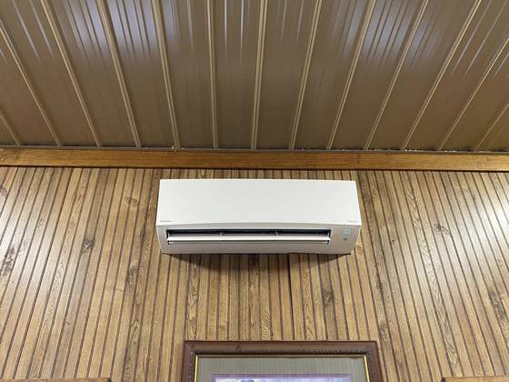 Daikin indoor mini-split AC unit installed by Jefferson's AC & Electrical